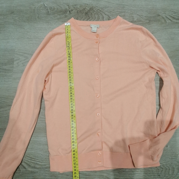 J. Crew cotton sweater cardigan - Picture 2 of 6